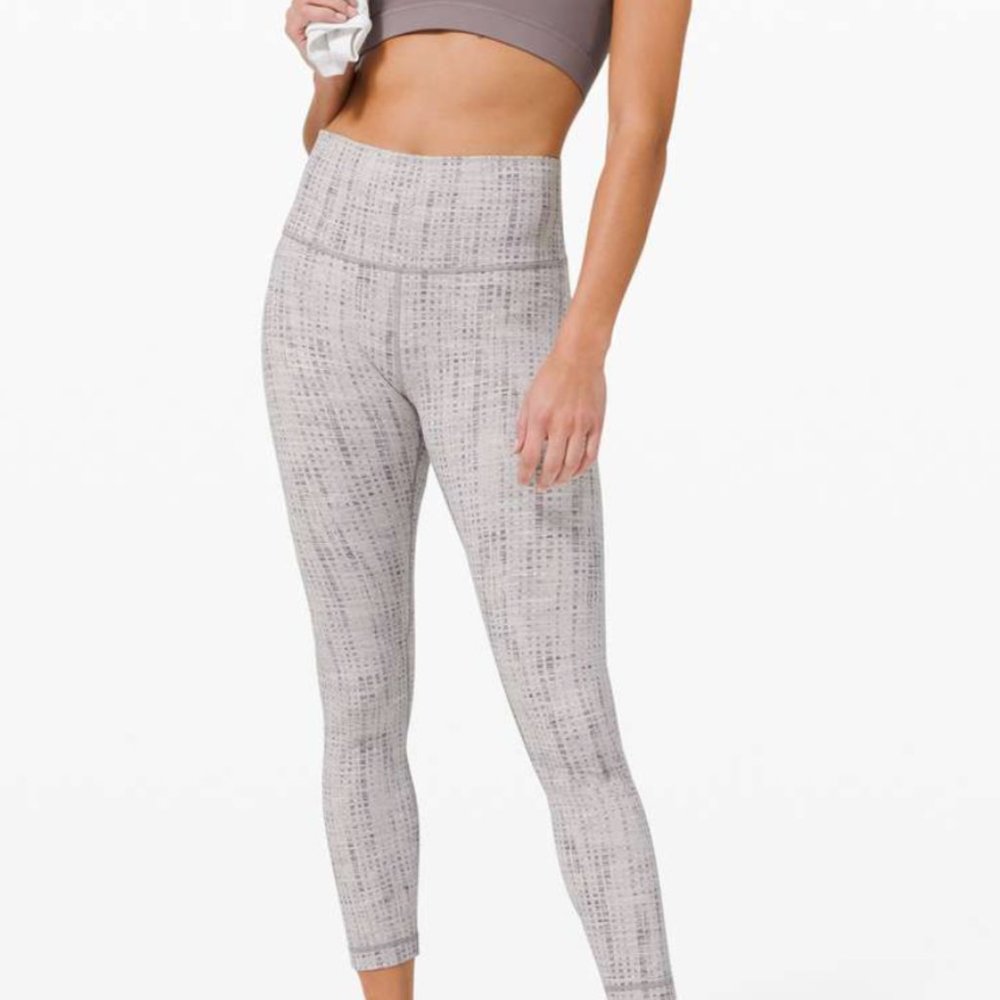 Lululemon wunder under silver lining leggings NWT